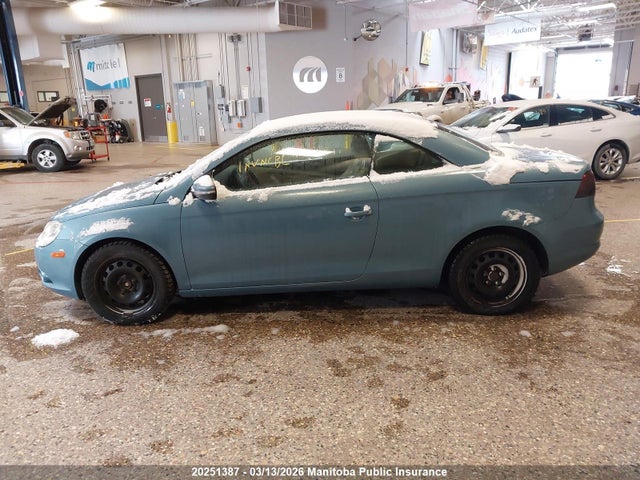 20251387 :رقم المزاد ، WVWHA7AH7AV010543 vin ، 2010 Volkswagen Eos 2.0t مزاد بيع