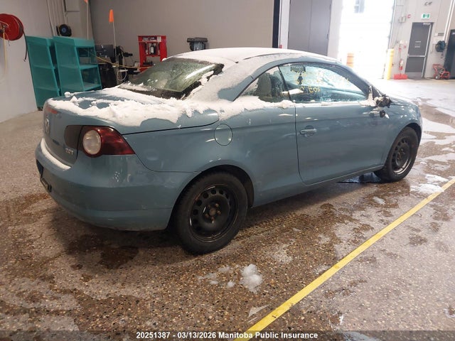 20251387 :رقم المزاد ، WVWHA7AH7AV010543 vin ، 2010 Volkswagen Eos 2.0t مزاد بيع