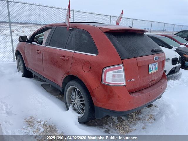 Продажа на аукционе авто 2008 Ford Edge Limited, vin: 2FMDK49C38BB00857, номер лота: 20251390