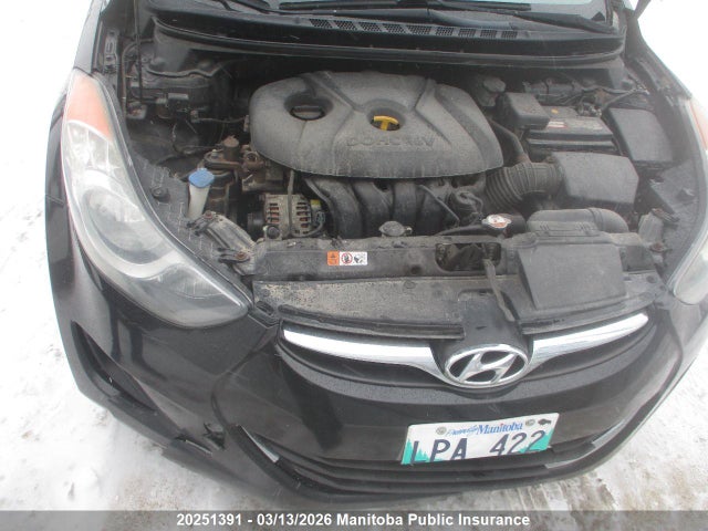 20251391 :رقم المزاد ، 5NPDH4AE0DH212322 vin ، 2013 Hyundai Elantra Gls مزاد بيع