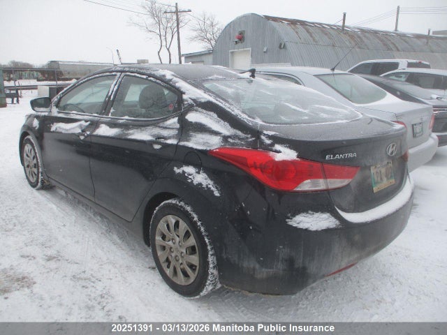 20251391 :رقم المزاد ، 5NPDH4AE0DH212322 vin ، 2013 Hyundai Elantra Gls مزاد بيع