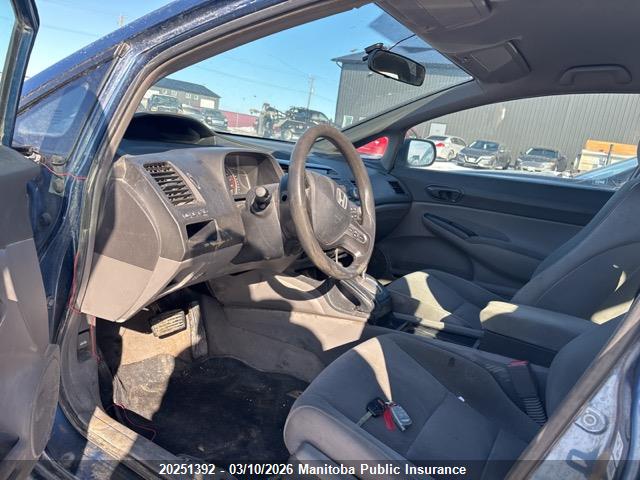 Продажа на аукционе авто 2008 Honda Civic Dx, vin: 2HGFA16408H013542, номер лота: 20251392