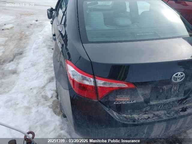 Aukcja sprzedaży 2016 Toyota Corolla Le, vin: 2T1BURHE8GC614053, numer aukcji: 20251399