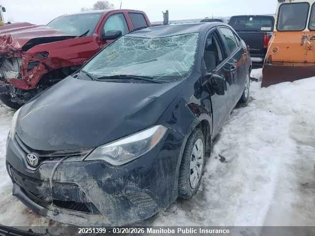 Aukcja sprzedaży 2016 Toyota Corolla Le, vin: 2T1BURHE8GC614053, numer aukcji: 20251399
