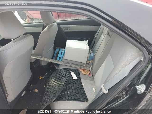 Aukcja sprzedaży 2016 Toyota Corolla Le, vin: 2T1BURHE8GC614053, numer aukcji: 20251399