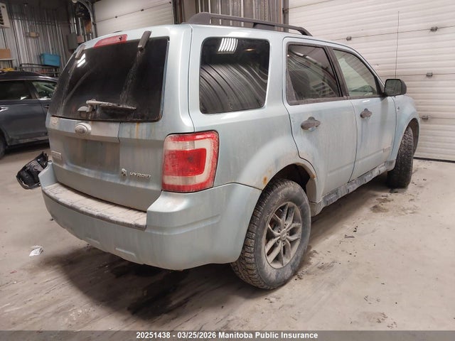 2008 Ford Escape Hybrid Hybrid მანქანა იყიდება აუქციონზე, vin: 1FMCU59H58KC05364, აუქციონის ნომერი: 20251438