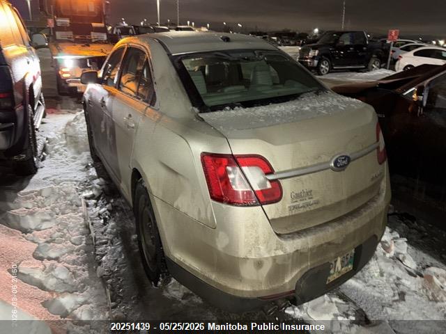 20251439 :رقم المزاد ، 1FAHP2HWXBG146781 vin ، 2011 Ford Taurus Sel مزاد بيع