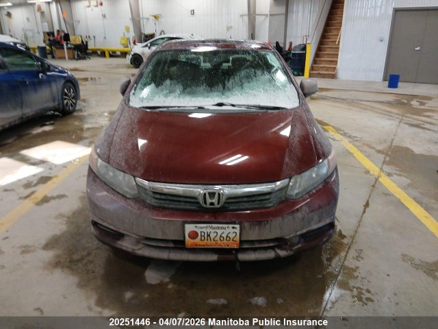 Продаж на аукціоні авто 2012 Honda Civic Lx, vin: 2HGFB2F54CH016156, номер лоту: 20251446