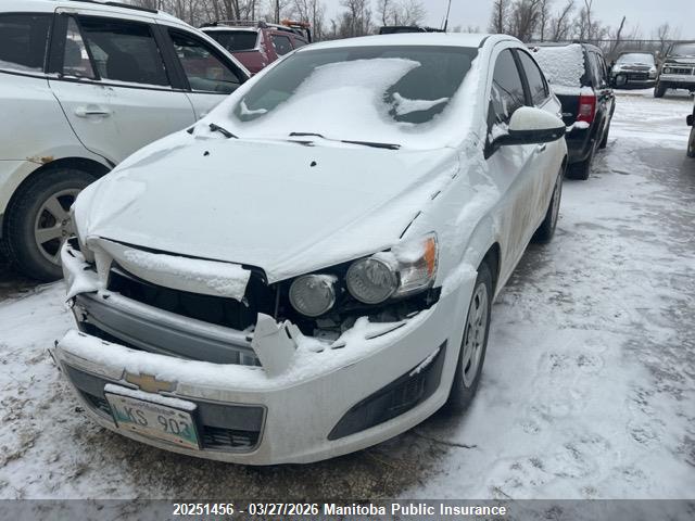 Aukcja sprzedaży 2013 Chevrolet Sonic Lt, vin: 1G1JC5EH3D4206461, numer aukcji: 20251456