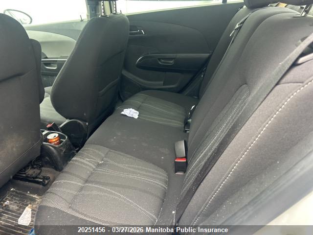 Aukcja sprzedaży 2013 Chevrolet Sonic Lt, vin: 1G1JC5EH3D4206461, numer aukcji: 20251456