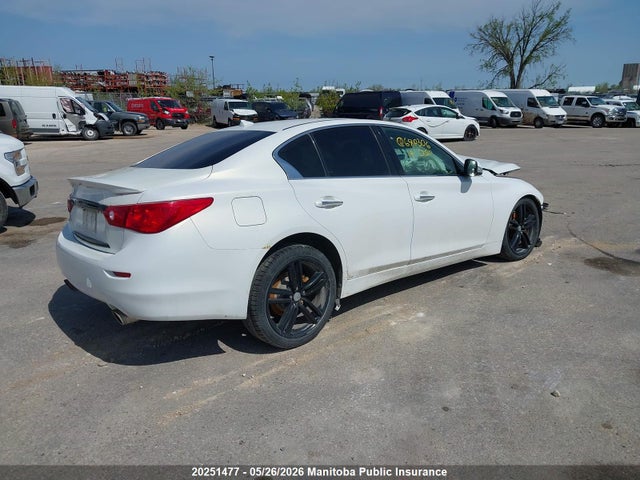 Auction sale of the 2014 Infiniti Q50, vin: JN1BV7AR9EM680306, lot number: 20251477
