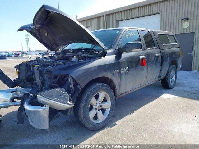 1C6RR7GT6FS508595 Dodge Ram 1500 Slt Quad Cab