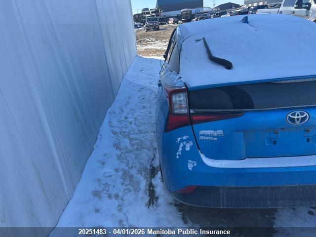 JTDL9RFU3K3001257 Toyota Prius Awd-e