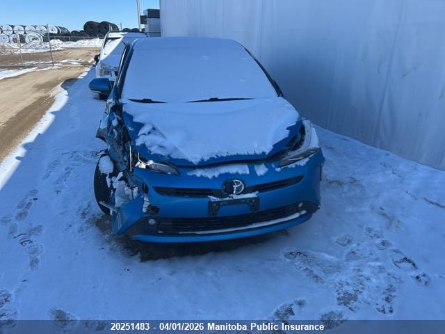 JTDL9RFU3K3001257 Toyota Prius Awd-e