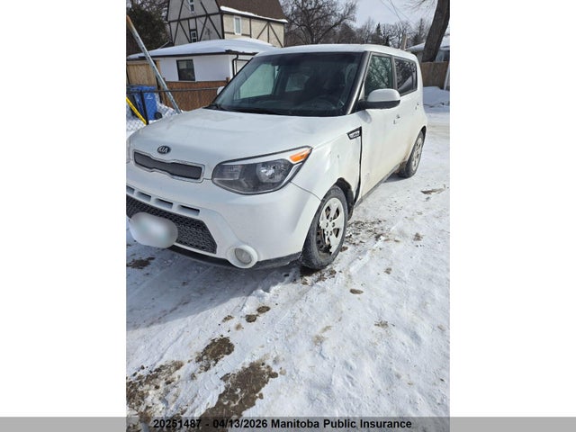 20251487 :رقم المزاد ، KNDJN2A22G7339832 vin ، 2016 Kia Soul Lx مزاد بيع