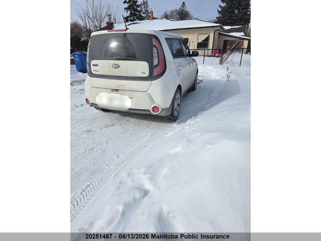 20251487 :رقم المزاد ، KNDJN2A22G7339832 vin ، 2016 Kia Soul Lx مزاد بيع