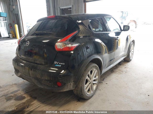 2015 Nissan Juke Sv მანქანა იყიდება აუქციონზე, vin: JN8AF5MV0FT558139, აუქციონის ნომერი: 20251538