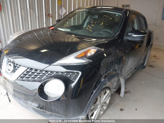 2015 Nissan Juke Sv მანქანა იყიდება აუქციონზე, vin: JN8AF5MV0FT558139, აუქციონის ნომერი: 20251538