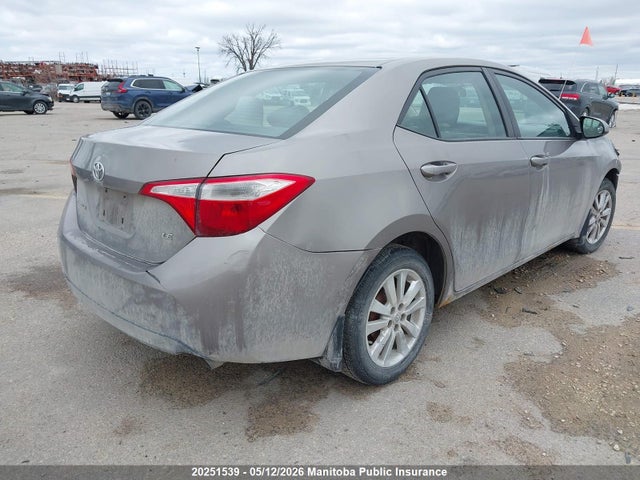 20251539 :رقم المزاد ، 2T1BURHE8EC097771 vin ، 2014 Toyota Corolla Le مزاد بيع