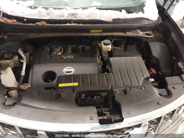 2013 Nissan Murano Sl მანქანა იყიდება აუქციონზე, vin: JN8AZ1MW1DW313810, აუქციონის ნომერი: 20251548
