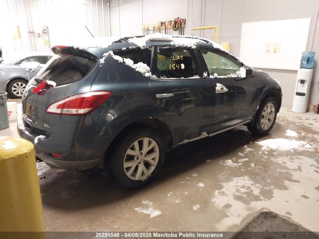 2013 Nissan Murano Sl მანქანა იყიდება აუქციონზე, vin: JN8AZ1MW1DW313810, აუქციონის ნომერი: 20251548