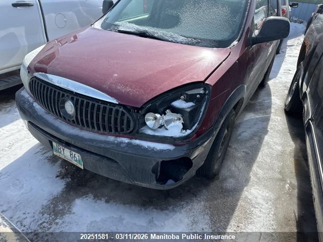 2005 Buick Rendezvous Cx მანქანა იყიდება აუქციონზე, vin: 3G5DB03E75S563413, აუქციონის ნომერი: 20251581
