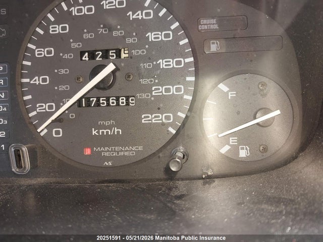 20251591 :رقم المزاد ، 1HGCD561XSA805744 vin ، 1995 Honda Accord Lx مزاد بيع