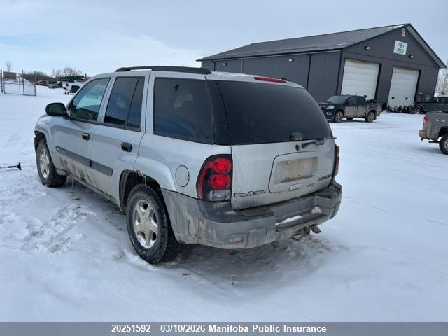 Продаж на аукціоні авто 2004 Chevrolet Trailblazer Ls, vin: 1GNDT13S742263244, номер лоту: 20251592
