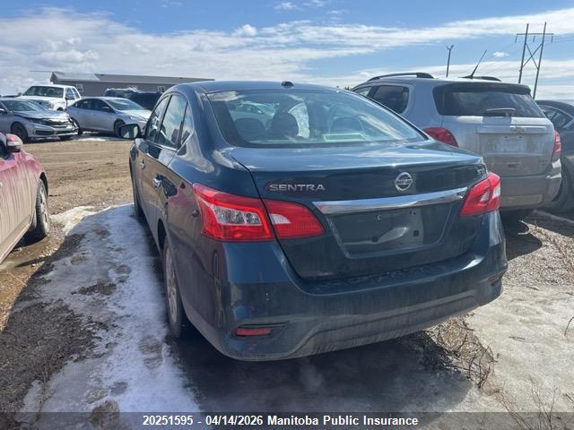 2016 Nissan Sentra 1.8 Sv მანქანა იყიდება აუქციონზე, vin: 3N1AB7AP8GL644560, აუქციონის ნომერი: 20251595