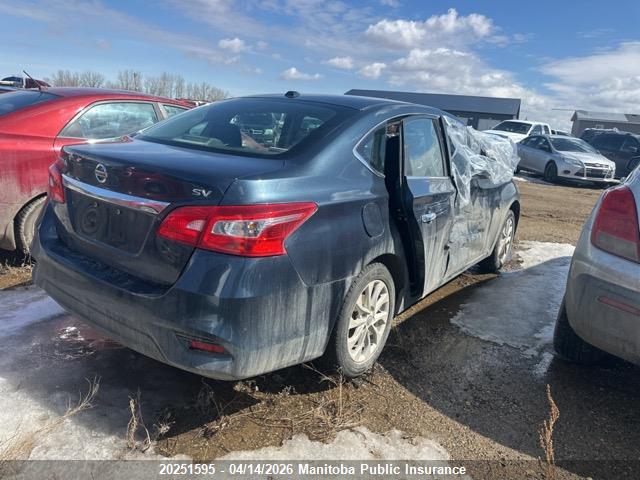 2016 Nissan Sentra 1.8 Sv მანქანა იყიდება აუქციონზე, vin: 3N1AB7AP8GL644560, აუქციონის ნომერი: 20251595