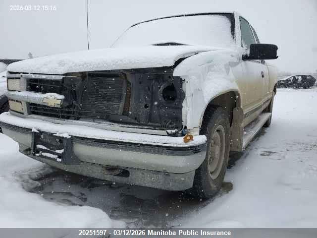 Aukcja sprzedaży 1998 Chevrolet C/r 20/2500 4+cab, vin: 1GCFC29R5WE120094, numer aukcji: 20251597