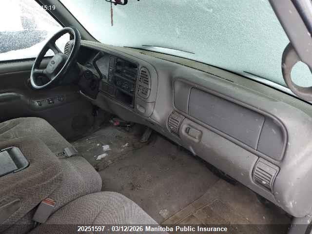 Aukcja sprzedaży 1998 Chevrolet C/r 20/2500 4+cab, vin: 1GCFC29R5WE120094, numer aukcji: 20251597