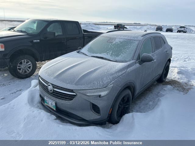 2021 Buick Envision Essense Turbo მანქანა იყიდება აუქციონზე, vin: LRBFZPR49MD184799, აუქციონის ნომერი: 20251599