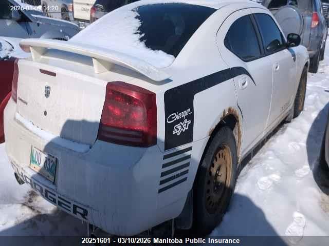 Aukcja sprzedaży 2007 Dodge Charger Sxt, vin: 2B3KA43G67H841544, numer aukcji: 20251601