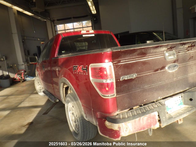 20251603 :رقم المزاد ، 1FTFX1EV7AFC25983 vin ، 2010 Ford F150 Fx4 Supercab مزاد بيع