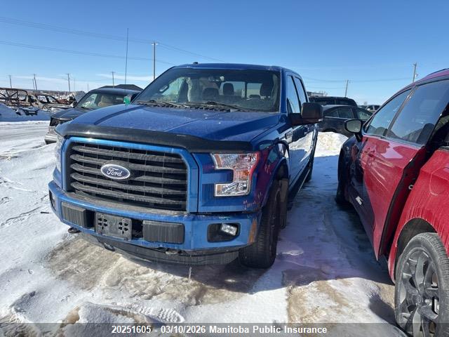 2016 Ford F150 Xlt Supercrew მანქანა იყიდება აუქციონზე, vin: 1FTEW1EF5GFB79313, აუქციონის ნომერი: 20251605