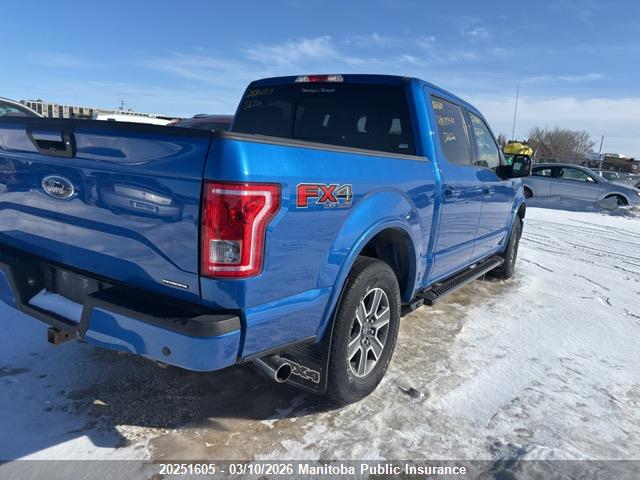 2016 Ford F150 Xlt Supercrew მანქანა იყიდება აუქციონზე, vin: 1FTEW1EF5GFB79313, აუქციონის ნომერი: 20251605