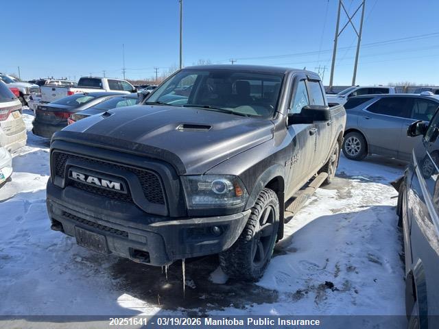 1C6RR7LT4KS748633 Dodge Ram 1500 Slt Crew Cab