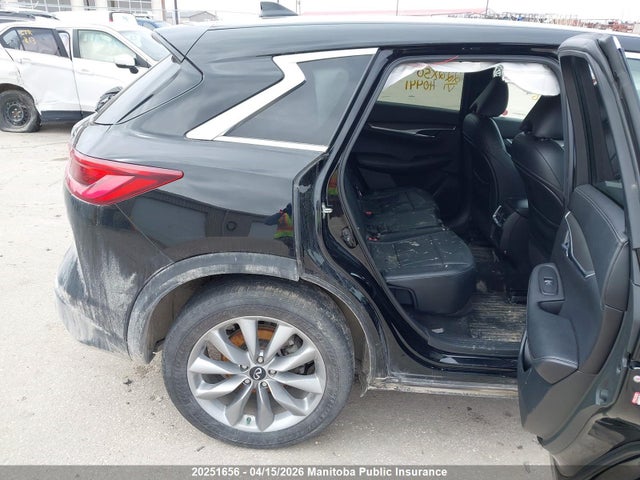 20251656 :رقم المزاد ، 3PCAJ5AB9NF110441 vin ، 2022 Infiniti Qx50 Essential 2.0t مزاد بيع