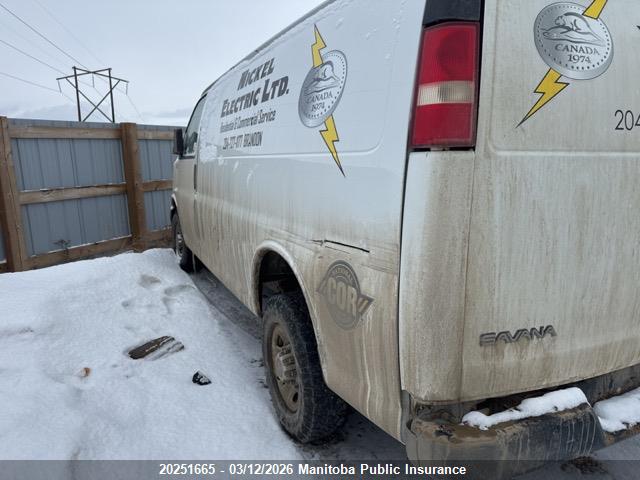 Aukcja sprzedaży 2013 Gmc Savana 2500 Cargo Van, vin: 1GTW7FCG8D1163710, numer aukcji: 20251665