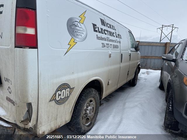 Aukcja sprzedaży 2013 Gmc Savana 2500 Cargo Van, vin: 1GTW7FCG8D1163710, numer aukcji: 20251665