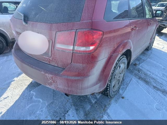 20251666 :رقم المزاد ، 3C4PDCABXET216436 vin ، 2014 Dodge Journey Se مزاد بيع