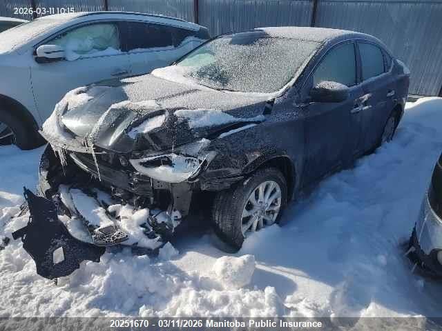 Aukcja sprzedaży 2018 Nissan Sentra 1.8 S, vin: 3N1AB7AP1JY241997, numer aukcji: 20251670