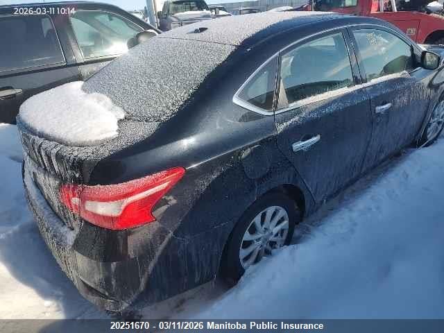 Aukcja sprzedaży 2018 Nissan Sentra 1.8 S, vin: 3N1AB7AP1JY241997, numer aukcji: 20251670