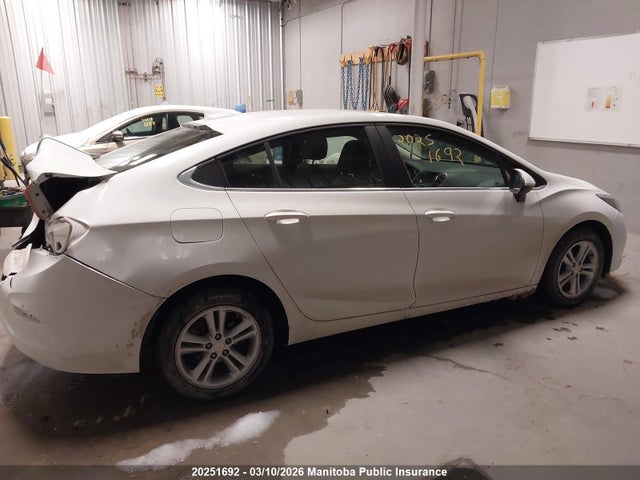 Продажа на аукционе авто 2017 Chevrolet Cruze Lt Turbo, vin: 3G1BE5SM4HS545560, номер лота: 20251692