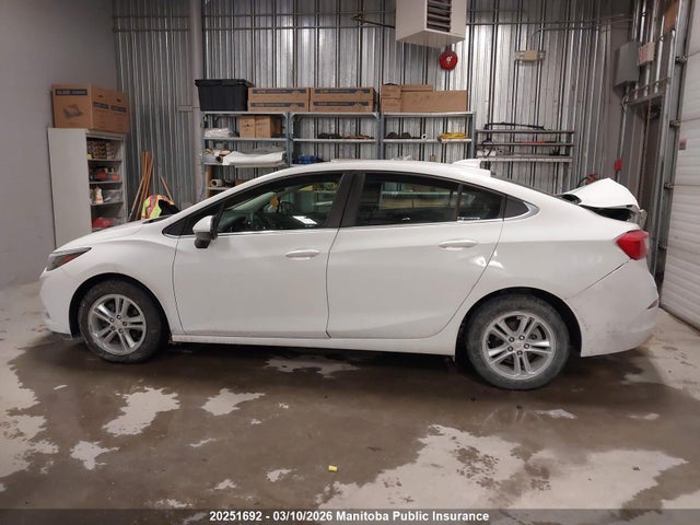 Продажа на аукционе авто 2017 Chevrolet Cruze Lt Turbo, vin: 3G1BE5SM4HS545560, номер лота: 20251692