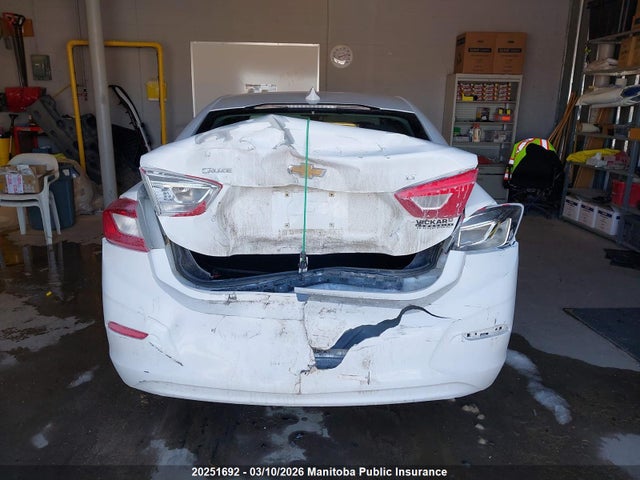 Продажа на аукционе авто 2017 Chevrolet Cruze Lt Turbo, vin: 3G1BE5SM4HS545560, номер лота: 20251692