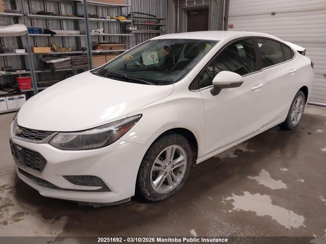 Продажа на аукционе авто 2017 Chevrolet Cruze Lt Turbo, vin: 3G1BE5SM4HS545560, номер лота: 20251692