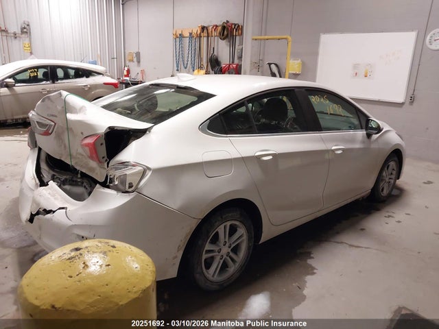 Продажа на аукционе авто 2017 Chevrolet Cruze Lt Turbo, vin: 3G1BE5SM4HS545560, номер лота: 20251692