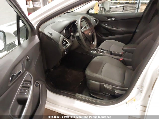 Продажа на аукционе авто 2017 Chevrolet Cruze Lt Turbo, vin: 3G1BE5SM4HS545560, номер лота: 20251692